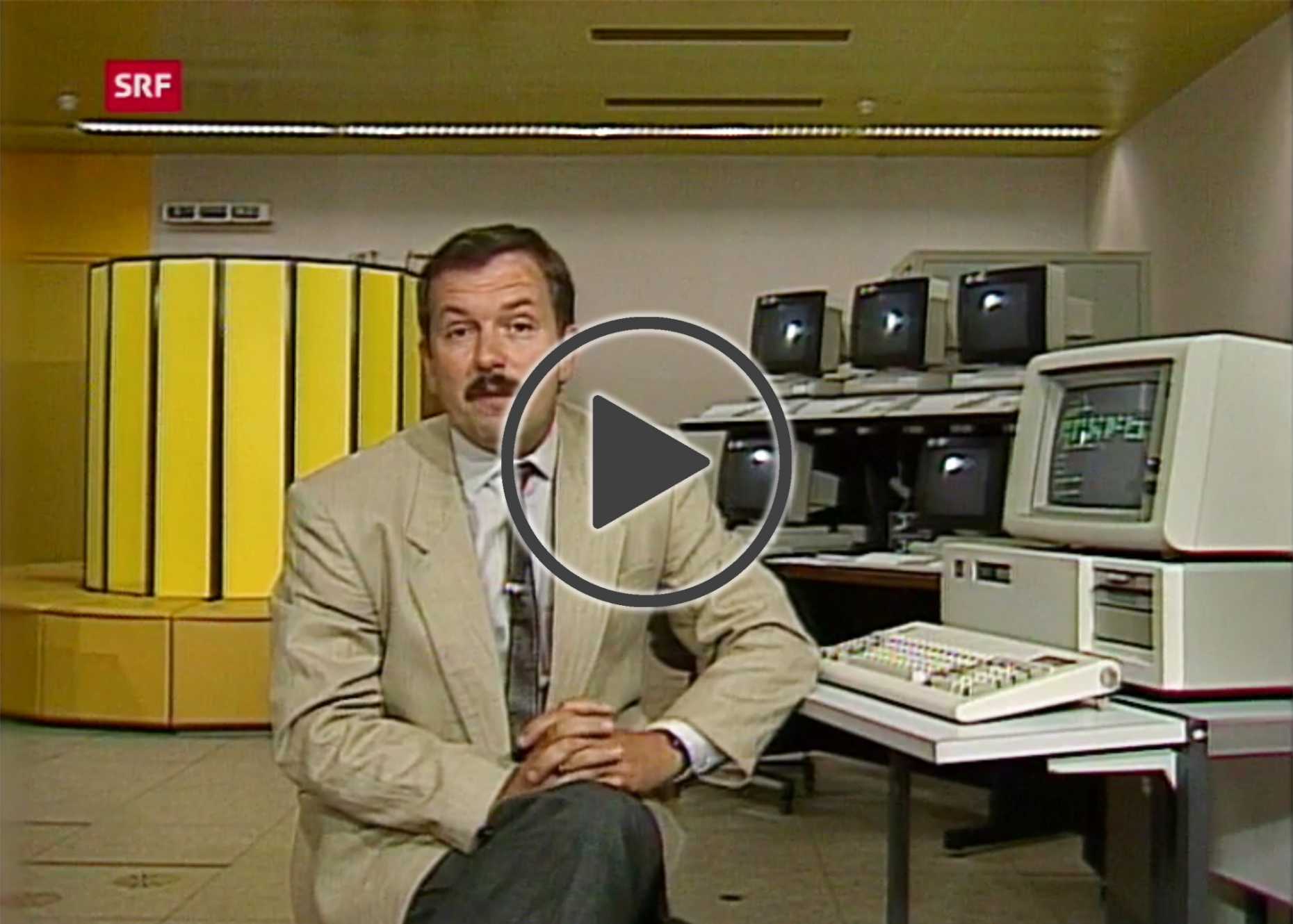 Screenshot from the programme Mensch, Technik, Wissenschaft from September 9, 1988